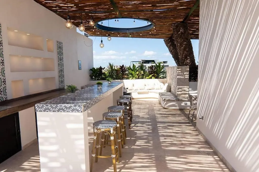 דירה טולום Spacious Penthouse With Pool