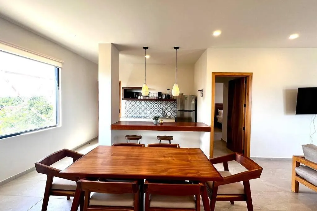 דירה טולום Spacious Penthouse With Pool מקסיקו