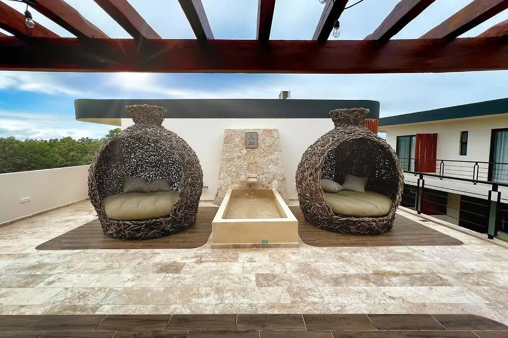 טולום Spacious Penthouse With Pool מקסיקו