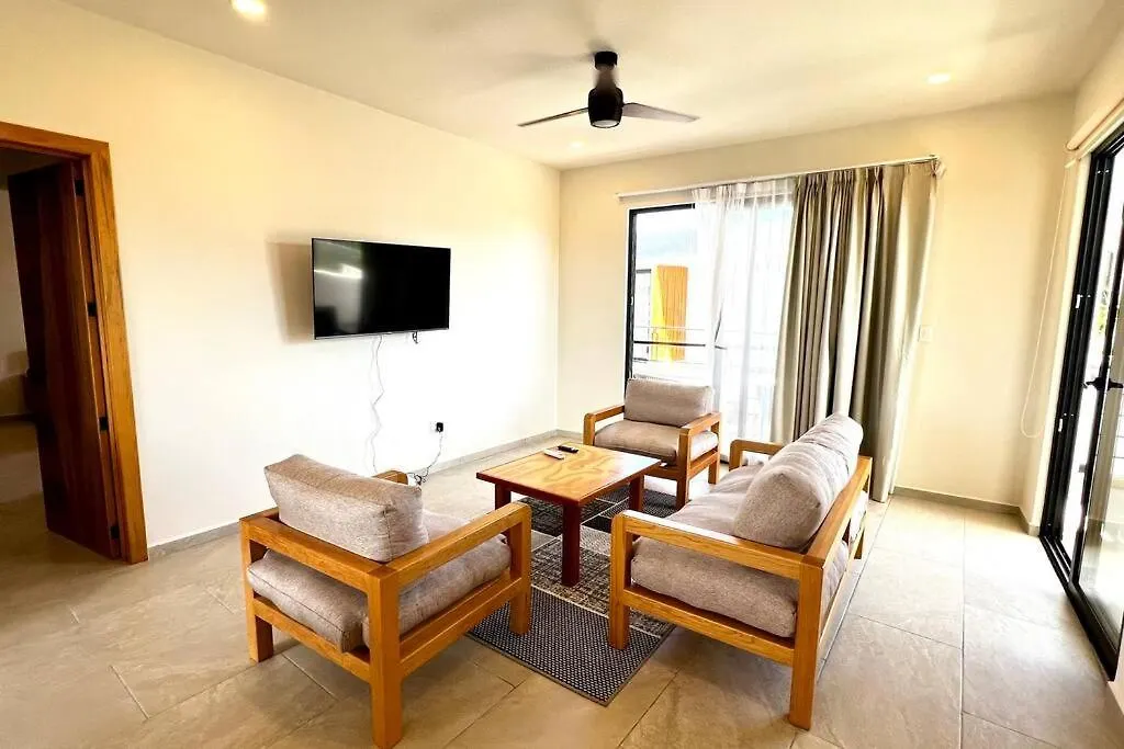 דירה טולום Spacious Penthouse With Pool מקסיקו