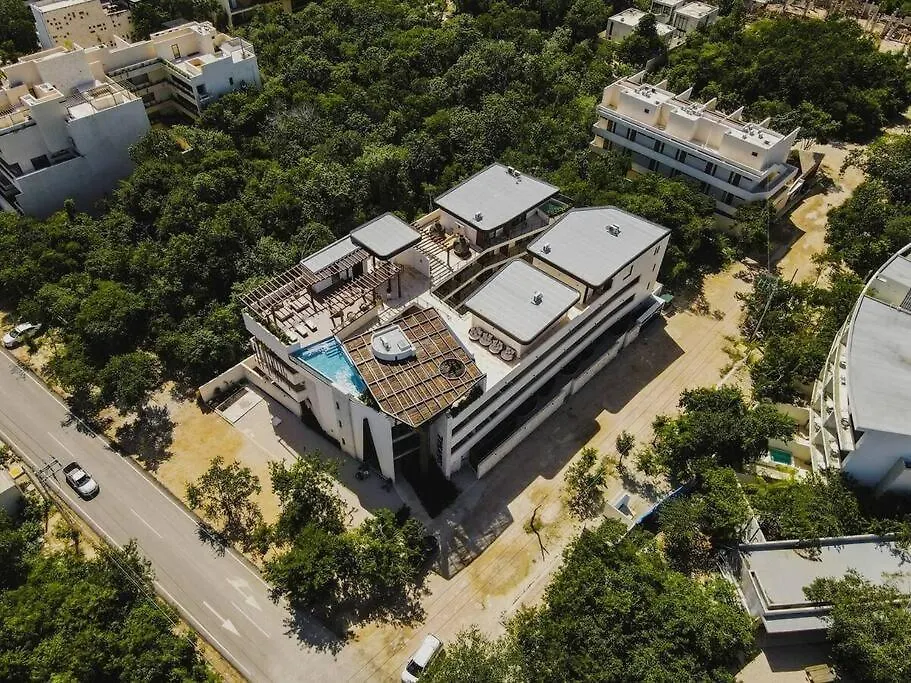 דירה טולום Spacious Penthouse With Pool